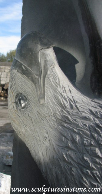 Polished Eagle Stone Sculpture